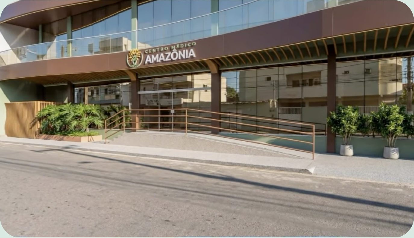Fachada do Centro Médico Amazônia em Altamira-PA