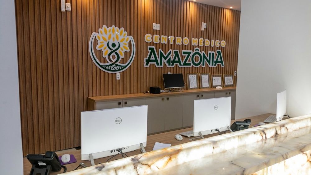 Recepção do Centro Médico Amazônia